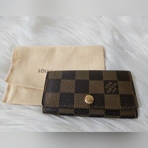 Louis Vuitton Brown Checkered Wallet